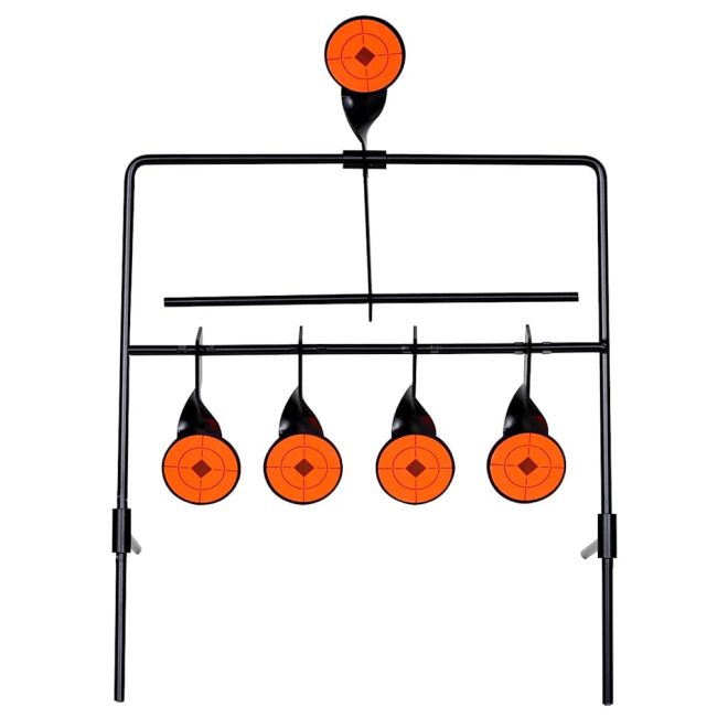 Auto Reset Spinner Shooting Target with 4 + 1 Targets