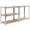 5-Layer Heavy-duty Shelf Steel&Engineered Wood