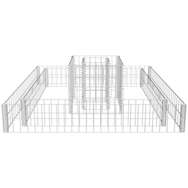 Gabion Planter Galvanised Steel 120x120x20