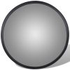 Convex Traffic Mirror Acrylic Black Indoor – 30 cm