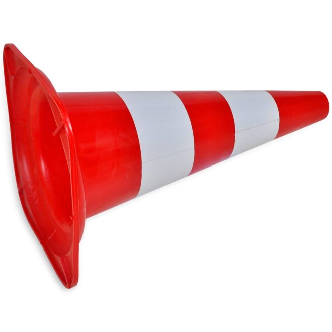 Reflective Traffic Cones Red and White 50 cm – Without chain, 10