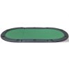 10-Player Foldable Poker Tabletop – Green