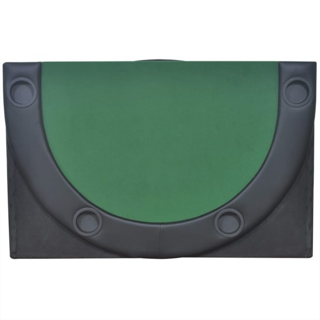 10-Player Foldable Poker Tabletop – Green