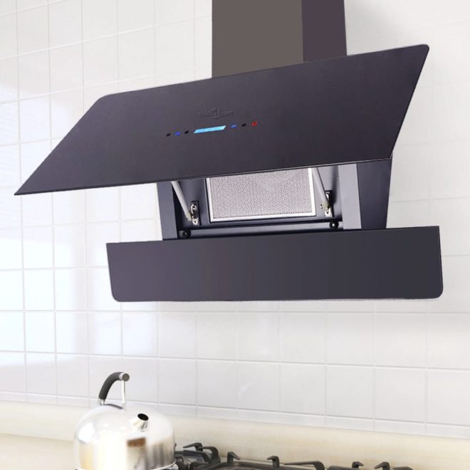 Range Hood with Touch Display 900 mm – Black