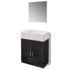 Bathroom Furniture and Basin Set – Black, Model 2