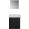 Bathroom Furniture and Basin Set – Black, Model 2