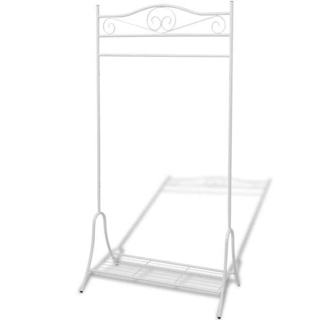 Clothing Rack Steel – White