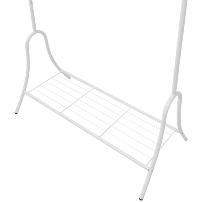 Clothing Rack Steel – White