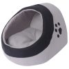 Cat Cubby Grey and Black – M