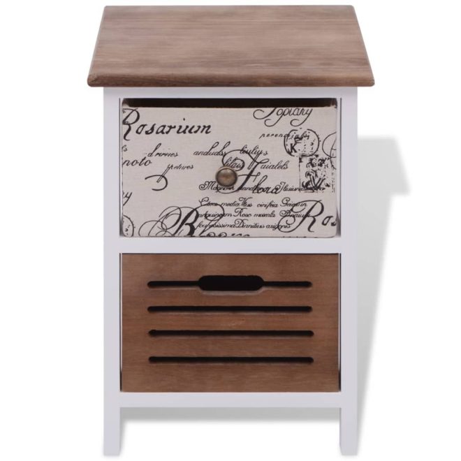 Penfield Bedside Cabinet Wood – 2