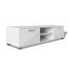 Nurragi TV Cabinet – 120×40.5×35 cm, High Gloss White