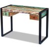 Desk – MULTICOLOUR, Solid Reclaimed Wood