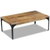 Coffee Table 100x60x35 cm – Solid Mango Wood