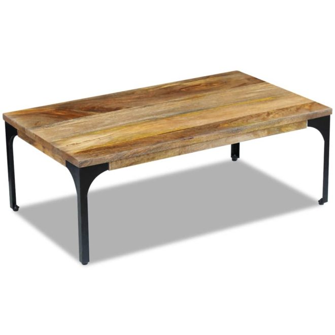 Coffee Table 100x60x35 cm – Solid Mango Wood