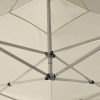 Professional Folding Party Tent Aluminium – 3×3 m, Cream