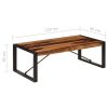 Coffee Table 120x60x40 cm Solid Sheesham Wood