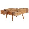 Coffee Table 70x60x42 cm Solid Acacia Wood