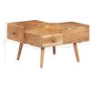 Coffee Table 70x60x42 cm Solid Acacia Wood