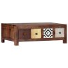 Coffee Table 90x50x30 cm Solid Sheesham Wood