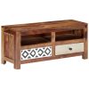 Saddlebrooke TV Cabinet 90x30x40 cm Solid Sheesham Wood