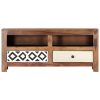 Saddlebrooke TV Cabinet 90x30x40 cm Solid Sheesham Wood