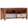 Saddlebrooke TV Cabinet 90x30x40 cm Solid Sheesham Wood