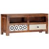 Saddlebrooke TV Cabinet 90x30x40 cm Solid Sheesham Wood