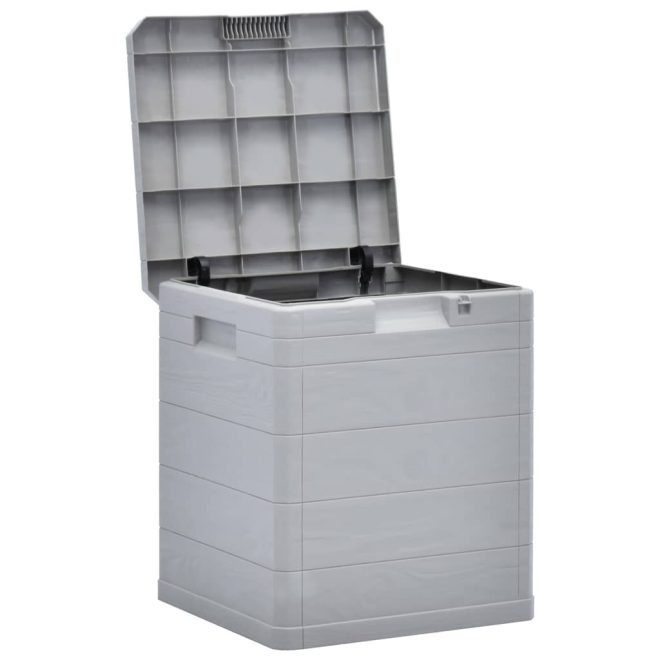 Garden Storage Box – Light Grey, 90 l