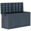 Garden Storage Box 320 L – Black