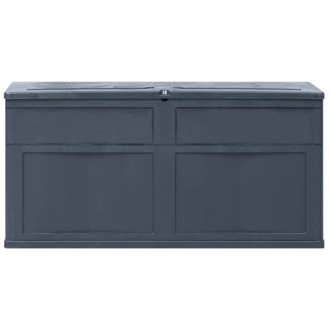 Garden Storage Box 320 L – Black