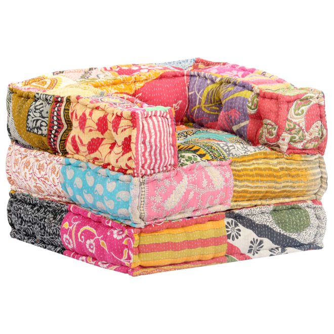 Pontiac Modular Pouffe Fabric – Patchwork