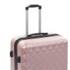 Hardcase Trolley Set 3 pcs ABS – Rose Gold