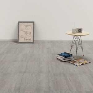 Self-adhesive PVC Flooring Planks 5.11 m² – Grey Stippled