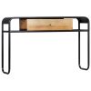 Console Table 118x30x75 cm – Brown, Solid Mango Wood