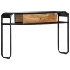 Console Table 118x30x75 cm – Brown, Solid Mango Wood