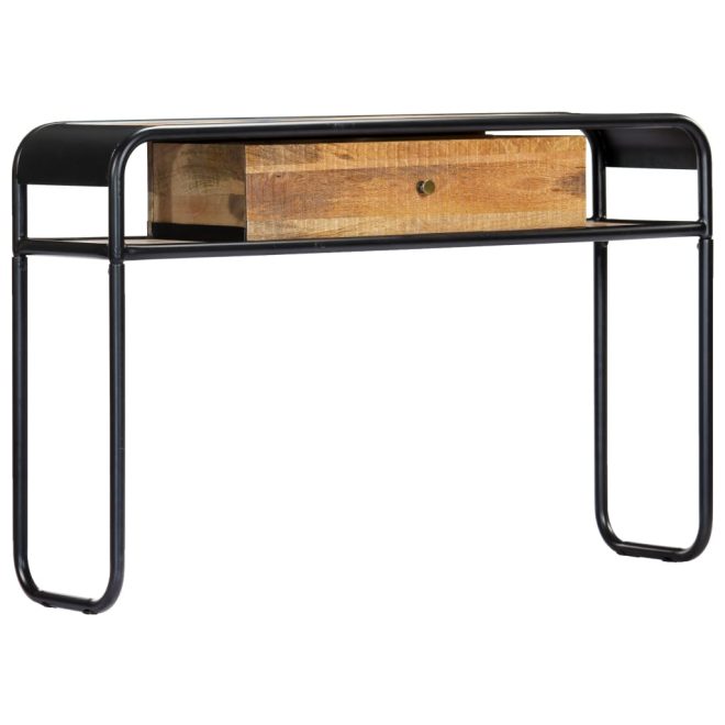 Console Table 118x30x75 cm – Brown, Solid Mango Wood