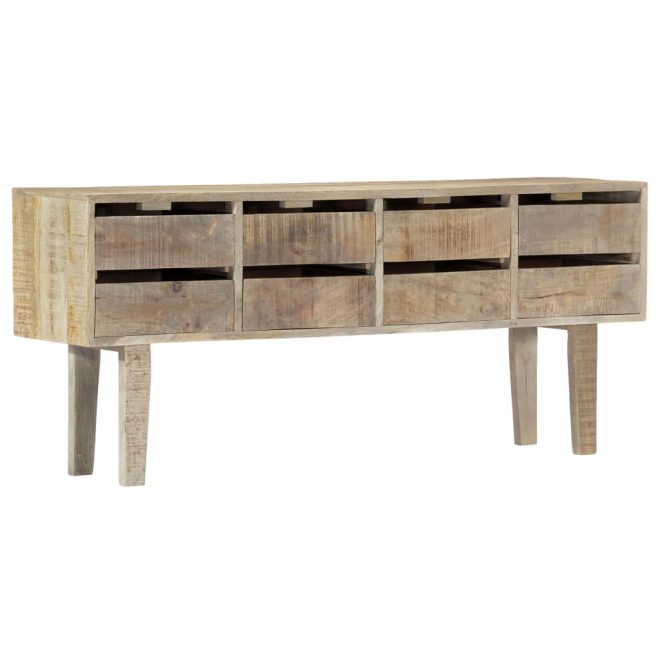 Sideboard 140x30x60 cm Solid Mango Wood