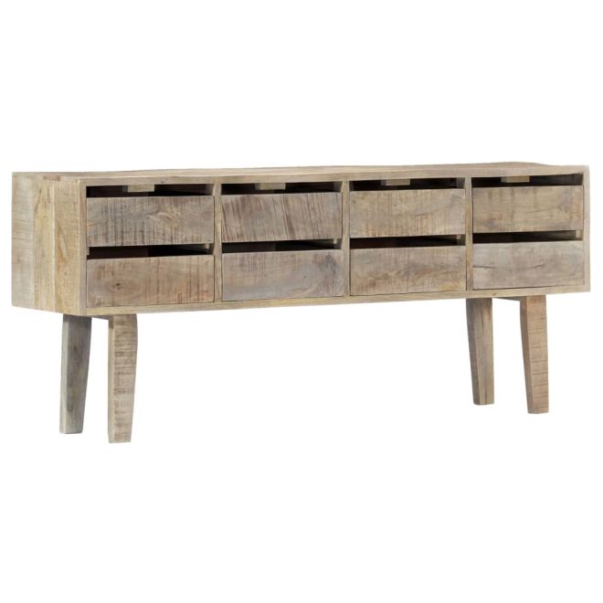 Sideboard 140x30x60 cm Solid Mango Wood