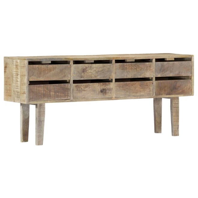 Sideboard 140x30x60 cm Solid Mango Wood