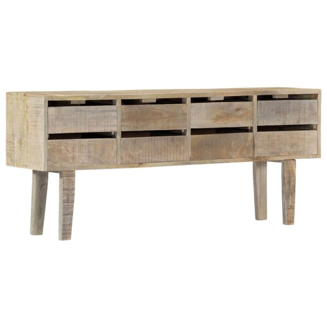 Sideboard 140x30x60 cm Solid Mango Wood