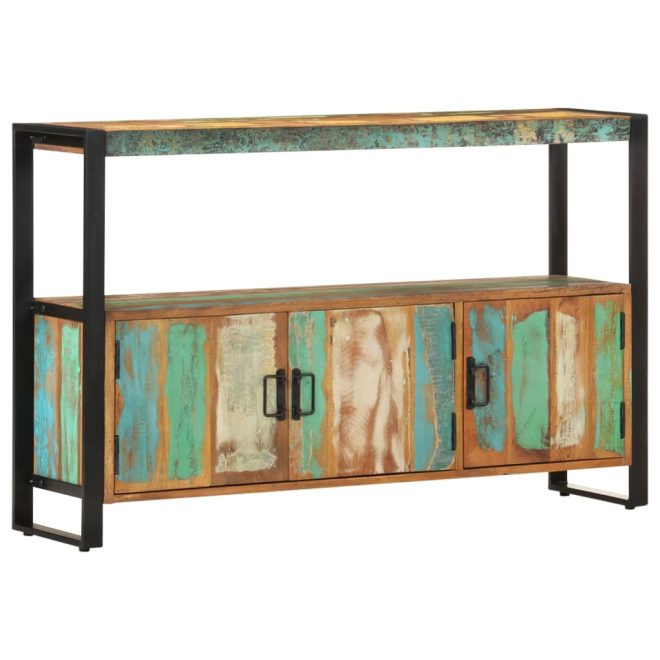 Sideboard 120x30x75 cm – Solid Reclaimed Wood