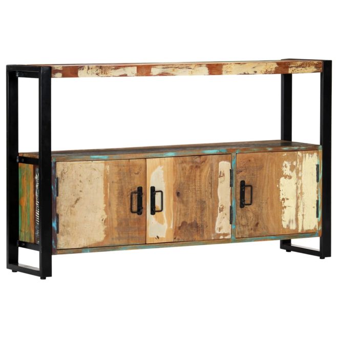 Sideboard 120x30x75 cm – Solid Reclaimed Wood