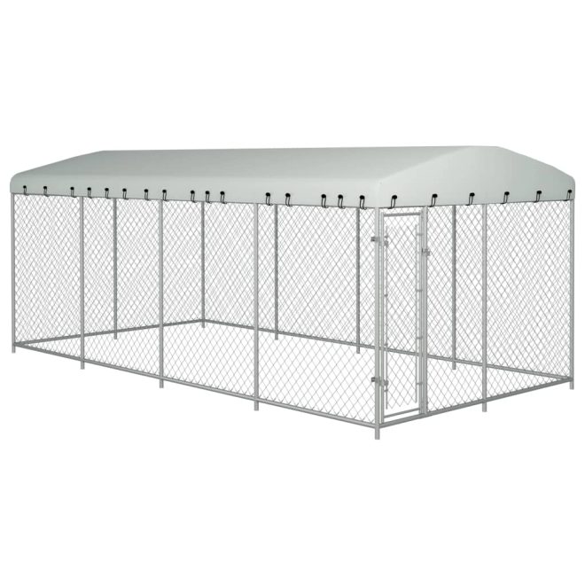 Outdoor Dog Kennel 8x4x2.3 m – Yes