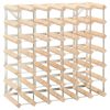 Wine Rack for Bottles Solid Pinewood – 42