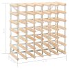 Wine Rack for Bottles Solid Pinewood – 42