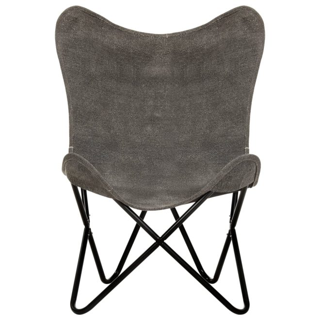 Butterfly Chair Canvas – Anthracite