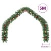 Christmas Garland Decorated with Baubles – 5 M