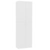 Office Cabinet 60x32x190 cm Engineered Wood – White