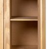 3-Door Wardrobe Pine Panama Range – 118x50x171.5 cm, Brown