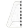 Soccer Goal Metal Black and White – 300x160x90 cm